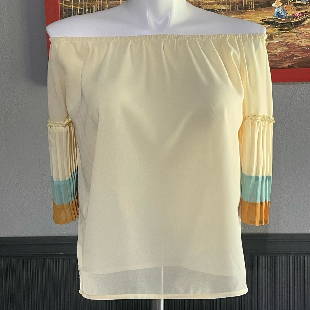 Blushing  Heart Blouse SZ - L